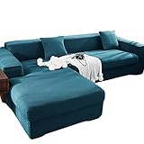 【Schützen Sie Ihre Möbel】Alle unsere Sofaüberwurf Ecksofa werden im Milbenschutzverfahren hergestellt, umweltfreundlich und gesund. Und dieser Sofa überwurf kann Ihre Möbel vor Flecken, Flecken, Abnutzung, Tierhaaren oder Beschädigungen schützen. Ideal für Häuser mit Kindern und Haustieren.