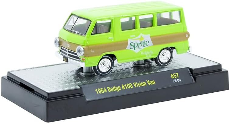 M2 Machines AutoDrivers– 1964 Dodge A110 Vision Van Soda – 1:64 Scale – 52500-A57 25-09