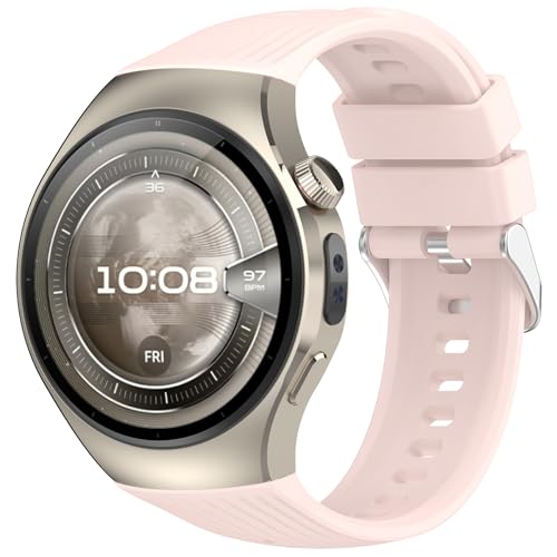 [DKEnjoy] For HUAWEI WATCH 5 X}[gEHb` 42mm ohAȒPtAyʃVR[߉\Ȍxgfor HUAWEI WATCH 5 46mmAXgbv18 mm/ 22 mm (sN, for Huaw