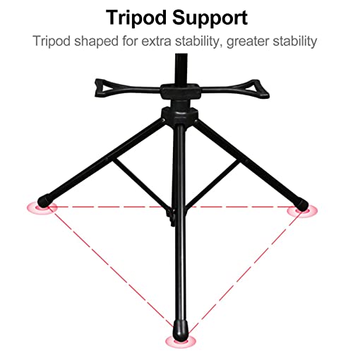 Lqdp Guitare Support Au Sol Support Guitare pour 2 Guitares, Accessoires Guitare avec Pliable Verrouillage par Gravité Support de Cou & Repose-Dos, Universel Noir - Les Beatles, Paul McCartney, John Lennon, RIngo Starr, George Harrison Lqdp Guitare Support Au Sol Support Guitare pour 2 Guitares, Accessoires Guitare avec Pliable Verrouillage par Gravité Support de Cou & Repose-Dos, Universel Noir – Image 4