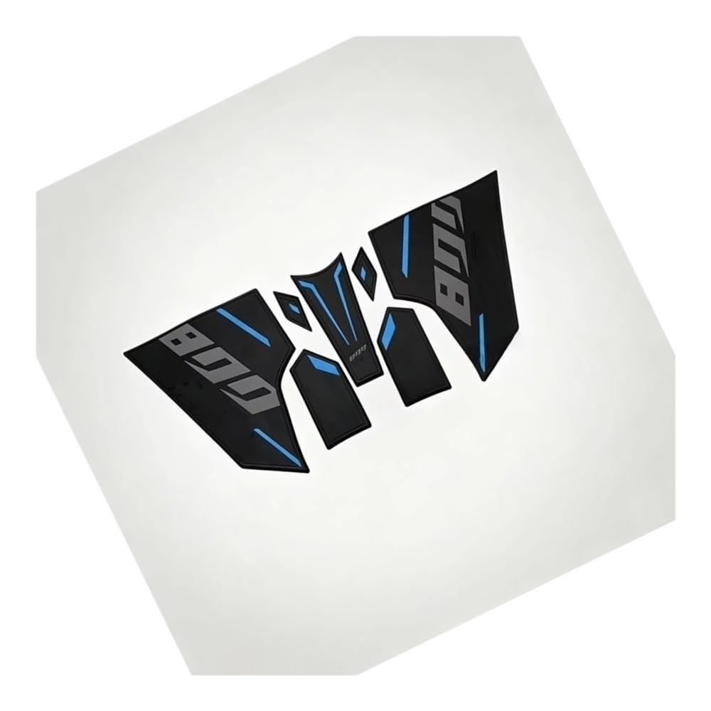 Motorcycle Fuel Tank Pad Stickers for 800MT for MT800 for MT 800 for CF800MT Traction Pad Decal(Color1)