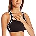 Leading Lady Women's Adjustable Maternity To Nursing Sports Bra, Black, Large