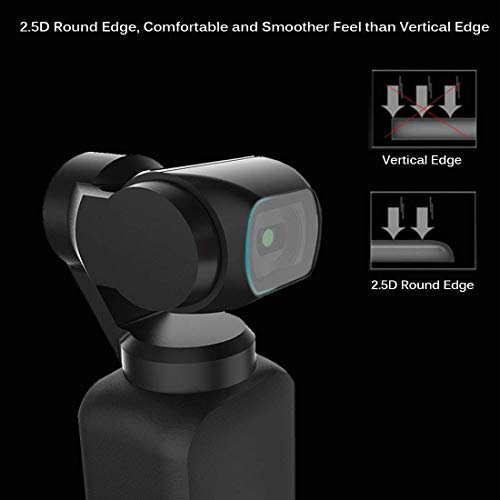 Image of M.G.R.J Tempered Glass Screen Protector for DJI Osmo Pocket 2 / Pocket 1 Camera (2 P'cs Set)