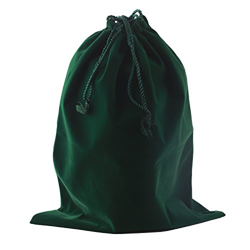 MEMORIALS 4U Green Velvet Urn Bag