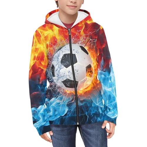 Image of Biyejit Kids Novelty 3D Graphic Printed Hooded Sweatshirt