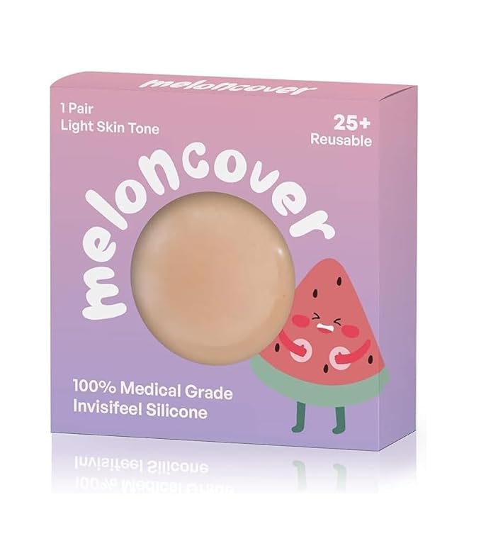Women's Reusable Nipple Cover - Silicone Nipple Cover Bra Pad - Adhesive Reusable Nipple Pads - Thin Silicone Nipple Cover Pasties-image-27