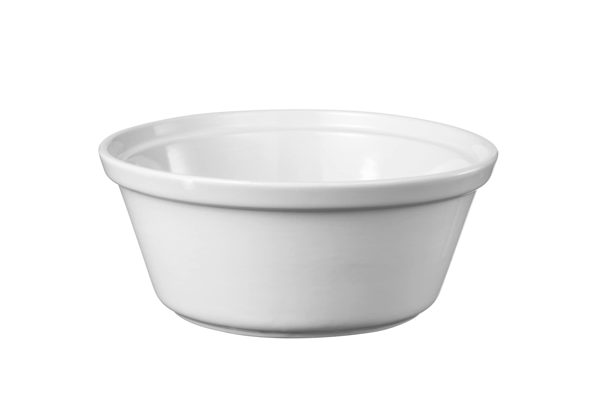 Premium Schüssel aus Steinzeug, Large, Weiß