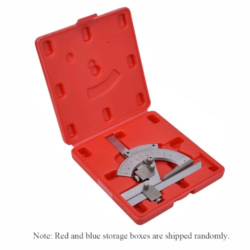 Transportador de ángulos Universal Vernier 0-320° para carpintería miniatura 6