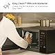 LG MH6042D Mikrowelle mit Grill und Digitalanzeige, 20 l, 700 W, 5 Leistungsstufen, I-Wave-Funktion, schnelleres Kochen, geschmacksneutral, einfache Reinigung, Schwarz