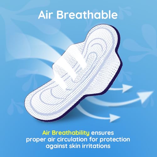 Bella Classic Maxi Softi Pads For Women|Sanitary Napkins|For Sensitive Skin|28 Cm Long|With Wings|Breathable|Extra Protective Zone|For Rash Free Period|Comfort Cussion|Pack Of 3|15 Pcs Each