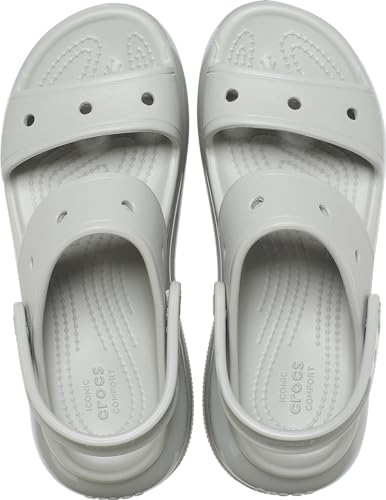 Image of Crocs Unisex Classic Mega Crush Platform Sandals Wedge