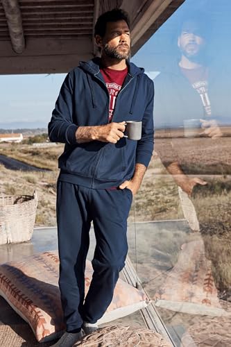 Jp 1880, Uomo, Taglia Grande, Jogginganzug, Giacca E Tubo, Bis Gr. 8XL Maglione Cardigan, Blu, 7XL Plus - 2