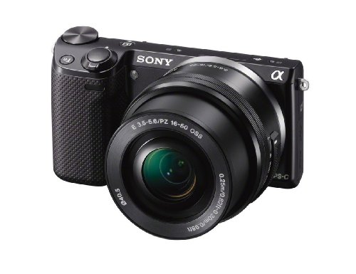 Sony NEX5T - Cámara EVIL de 16.1 Mp (pantalla 3', vídeo Full HD), color negro - kit con objetivo 16-50mm f/3.5