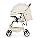 Carritos con capazo Cochecito de bebé Silla de Paseo portátil Ultra Ligera Cochecito de bebé recién Nacido bidireccional (Color : Khaki)
