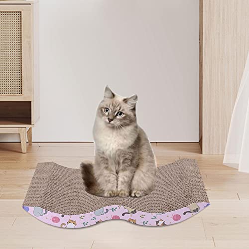 figatia Arranhadores de gato Papelão, Almofada de arranhar para gatos Camas para arranhar papelão on