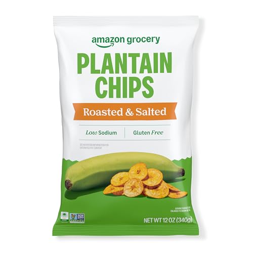 Amazon Grocery, Roasted & Salted Plantain...