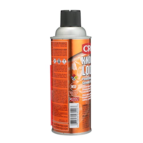 CRC Knock’er Loose Penetrating Solvent 03020 – [Reddish] 13 WT. Oz., Industrial Grade Penetrating Solvent and Lubricant