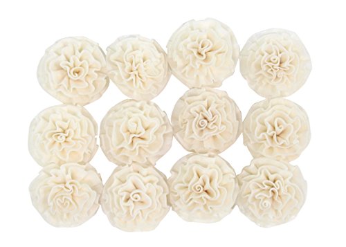 Sola flower blanca Deco 79 para centros de mesa de salon modernos 4