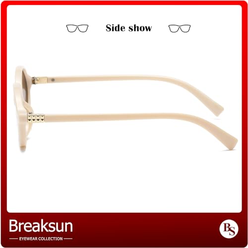 Retro Oval Sunglasses for Women Men Small Round Sunnies 90s Vintage Style4