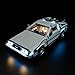 Kyglaring Light Kit Compatible with Lego Back to the Future Time Machine 10300 Building Blocks, Lights Only, Model Set Not Included, Classic Version