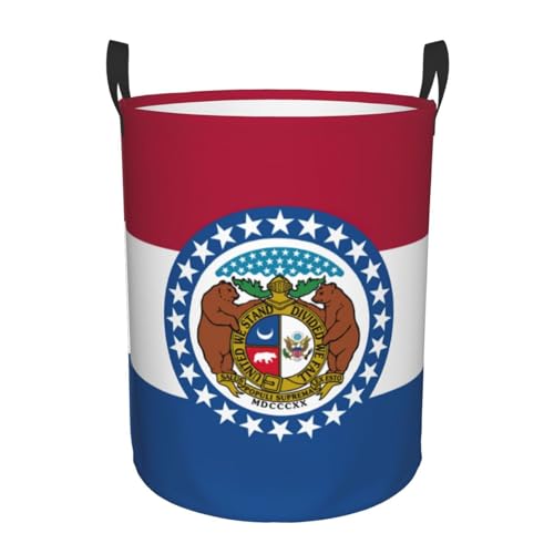 Panier à linge imprimé Missouri pour éliminer le désordre du sol - 2