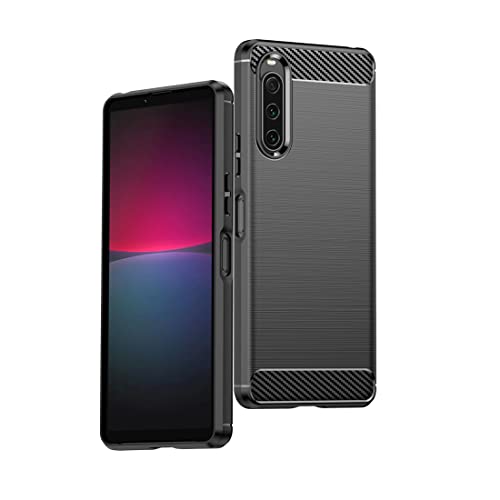 Wookfiss Fusion Diseñado para Sony Xperia 10 V Funda Cover, al Dorso Carcasa Protección Resistente Impactos TPU Funda Case para Xperia 10 V