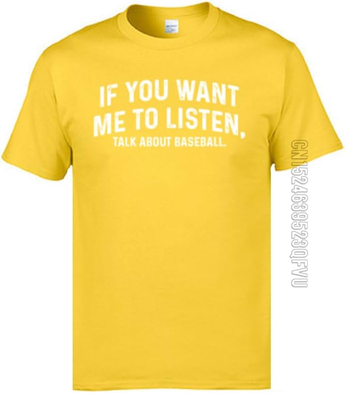 GenericCustomized Custom O-Neck T Shirts NEW YEAR DAY Tops Shirts for Men Oversized Cotton Fabric Cool Top T-shirts (Gold, M)