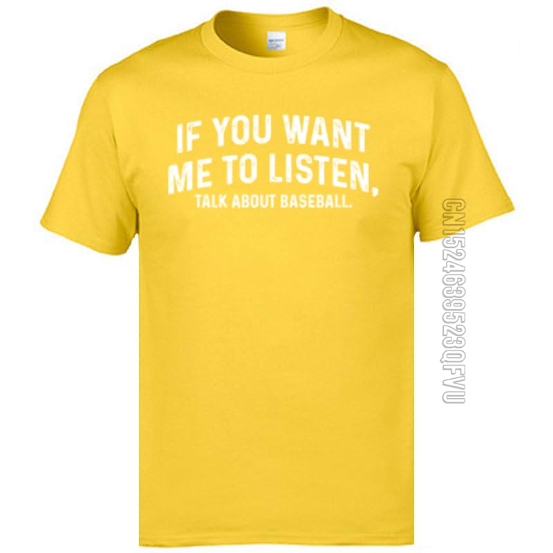 GenericCustomized Custom O-Neck T Shirts NEW YEAR DAY Tops Shirts for Men Oversized Cotton Fabric Cool Top T-shirts (Gold, M)