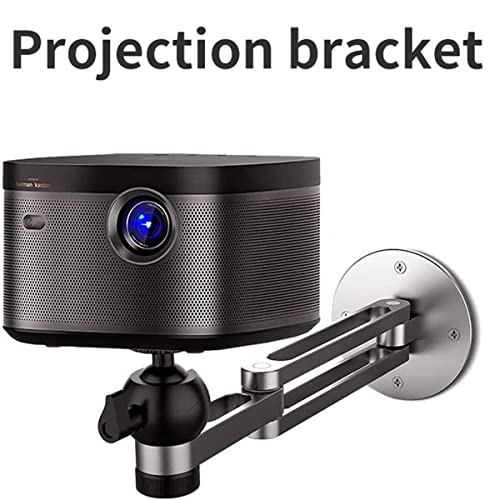 Soporte de proyector universal ajustable de pared y techo en aleación 4