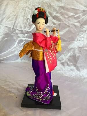 25cm Kawaii Japanese Anime Geisha Kimono Doll Japanese House Decorative Figurine Home Room Decoration Accessories Mordern (29)