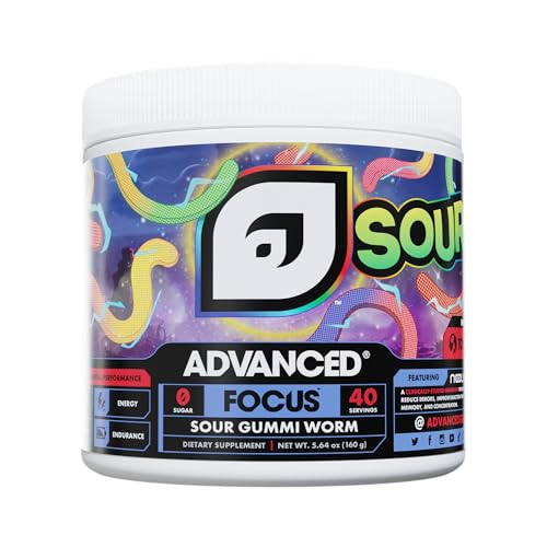Image of Advanced Focus - Sour Gummi Worm