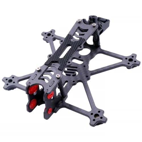 Cadre carbone 3K Fi-115 2.5 pouces : filmez vos sessions FPV avec l'unité O4