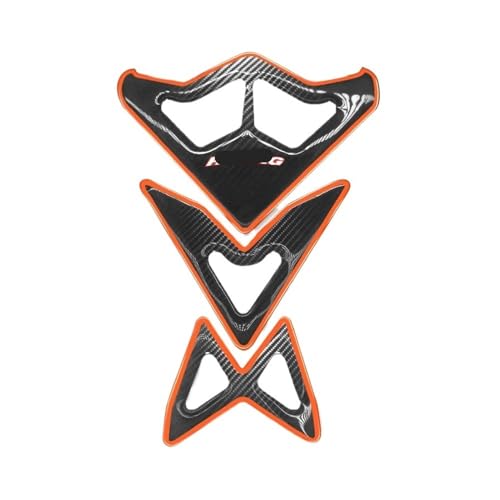 Autocollant pour bouchon de réservoir moto orange compatible Monster 696 et 797