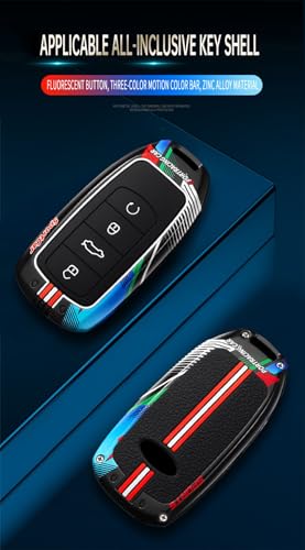 Coque de clé de voiture Chery Tiggo 8plus boîtier phosphorescent - 4