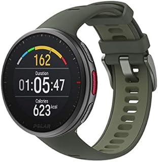 Polar Vantage V2 – Premium Multisportuhr GPS Smartwatch – Pulsmessung am Handgelenk für Laufen, Schwimmen, Radfahren – Musiksteuerung, Wettervorhersage, Smart Notifications