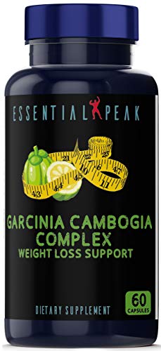 Essential Peak - Garcinia Cambogia Extract, Doctor's Recommend,100% Pure, Non GMO, Weight Loss Diet Supplement, Slimming, Appetite Suppressor, Men & Women Essential Peak - Garcinia Cambogia Extract, Doctor's Recommend,100% Pure, Non GMO, Weight Loss Diet Supplement, Slimming, Appetite Suppressor, Men & Women