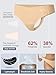 OVRUNS Seamless Thongs for Women Low Waist Invisible No Show Thong Panty Liners Workout G-String Thongs Underwear 6 Pack-combo nude S