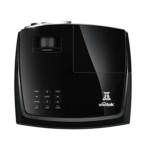 VIVITEK-h1188-de-BK-Full-HD-Proyector-de-Cine-en-casa-Contraste-50000-1-2000-Lumenes-ANSI-3D-VGA-HDMI-USB-Power-funcion-de-CCD-integrada-Color-Negro