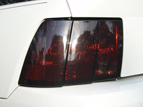 Precut Vinyl Tint Cover for 1999-2004 Ford Mustang Taillights (20% Dark Smoke)