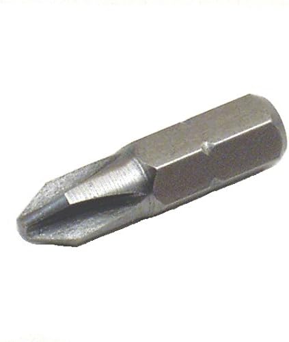 Eazypower 002155 Tub 250#2 Phillips Super Reduced 1/4" Hex Drive, 1" Long Insert Bits