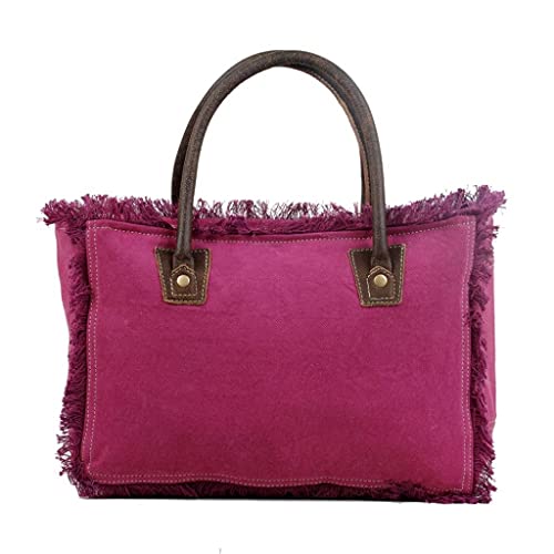 Myra Bag At Ease Small Bag Upcycled Cotton & Leather S-28763