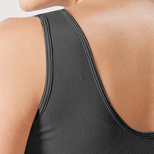 Soutien-gorge de récupération post-chirurgical noir en taille Small/Medium