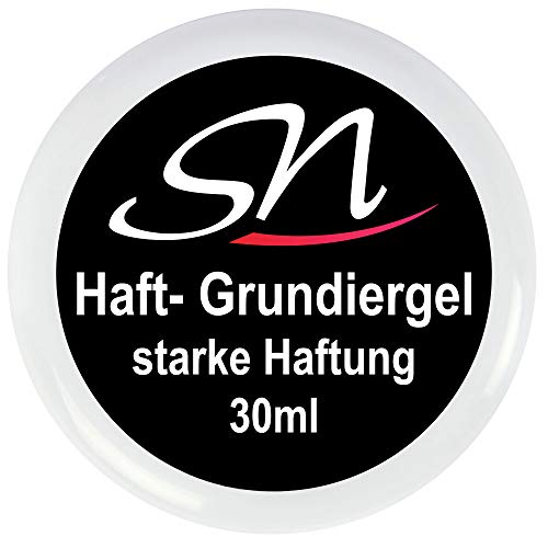 SN Nageldesign Haftgel Grundiergel für Gelnägel Primer Superbond Ultrabond UV Gel starkes Nagelgel 30ml