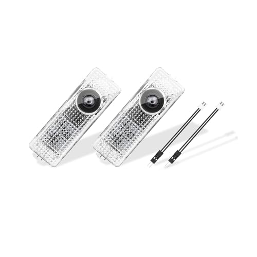 2Pcs Luces LED de Bienvenida para BMW, Coche Proyección, Proyector LED Puerta Coche, Luces Accesorios para 1 2 3 4 5 6 7 X1 X2 X3 X4 X5 X6 Serie