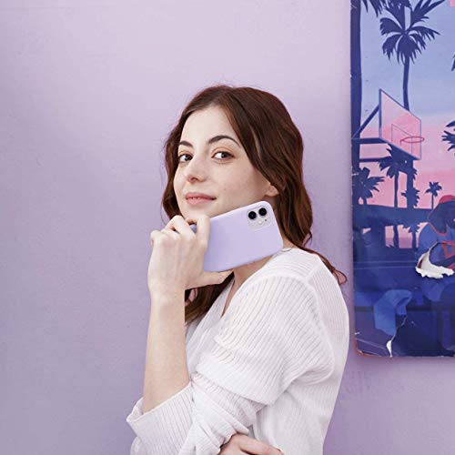 Image of VONZEE Anti Scratch Semi Translucent Cover for iPhone 11 Case, Premium PC + TPU Phone Cases Drop Proof, Slim Anti Yellowing Never Yellowing Shockproof