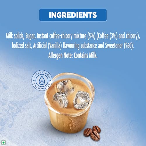Image of NESCAFE All in 1 Frappe | Instant Cold Coffee Premix - Just Add Cold Water | 224g (8 Sachets X 28g), Box