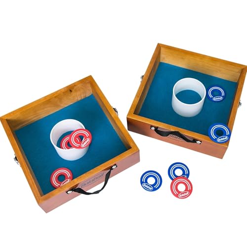 Washer Toss Game Set: Outdoor Yard Games for Adults | Premium Beach & Backyard Washer Lawn Game, Portable Traveling Washers Set, Professional Outside Play, Best Washer Toss for Fun & Entertainment