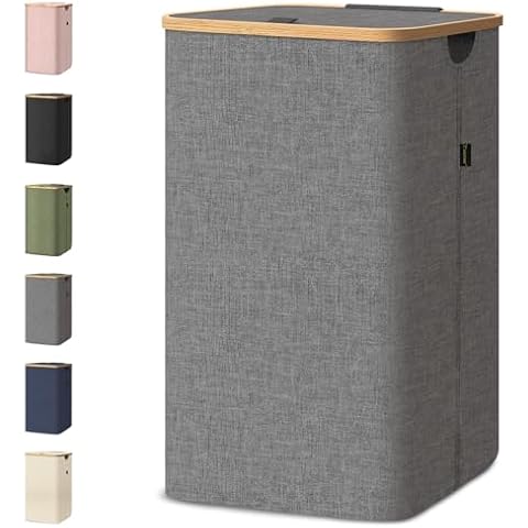 BALEINE Laundry Hamper with Lid Cover