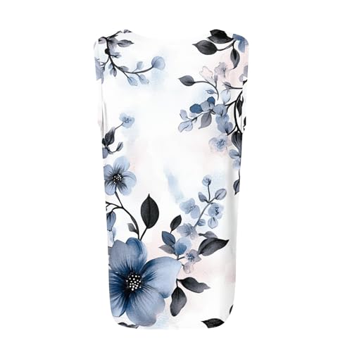 Spring Summer Plus Size Dressy Tank Tops for Women 2025 Womens Workout Floral Boho Beach Sleeveless Shirts Blouses