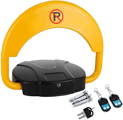 Preisvergleich Produktbild Frantools Parkplatzsperre Fernbedienung Elektronische Private Parkplatz Austauschbare Batterie Parkplatz Sperre Automatische Barriere Alarmierte Werkzeug